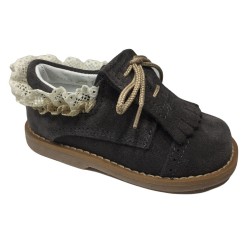 sapato carneira  com rendas