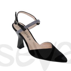 sandalias pele eurochic casual