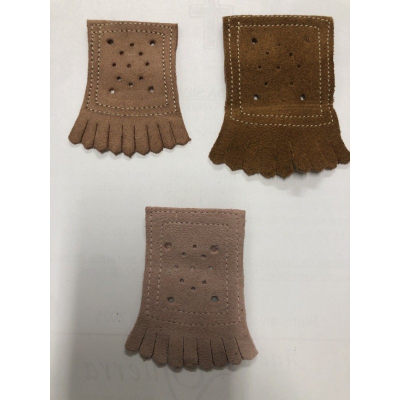 palas e franjas para sapatos carneira