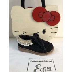 sapato carneira  com rendas