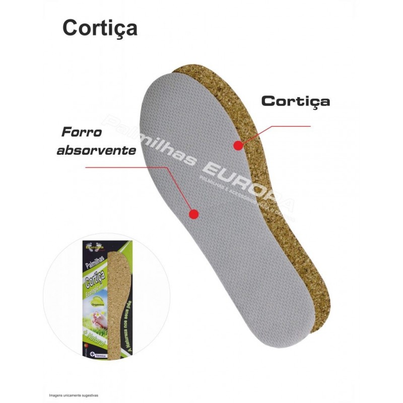 palmilhas  cortiça